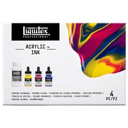 Liquitex Pouring Technique Primary Colours Set thumbnail
