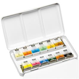Pebeo Watercolour Pocket Metal Box 12 Half Pans Thumbnail Image 3