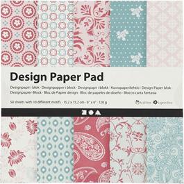 Design Paper Pad - Rose thumbnail
