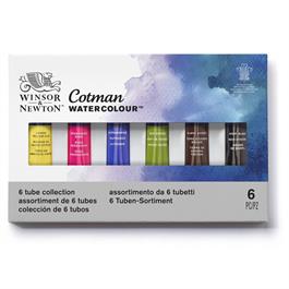 Cotman Watercolour 6 x 8ml Tube Set thumbnail